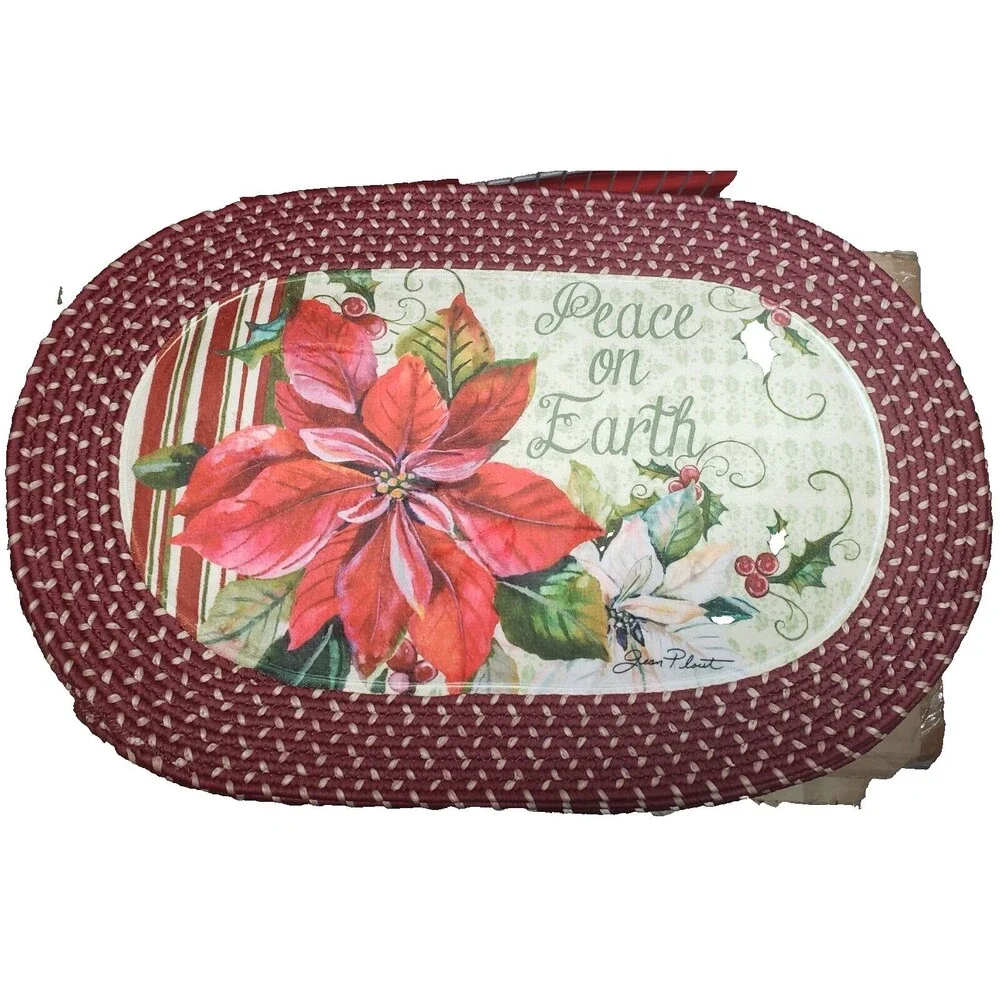 Oval Braided Kitchen Accent Rug (20